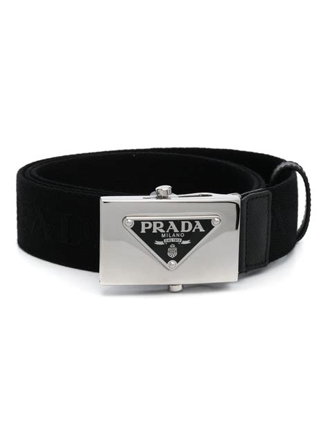 prada gürtel leder schnalle|Prada Ledergürtel Mit Logo.